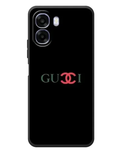Чохол для OPPO A6x з картинкою «Gucci — червоний градієнт»