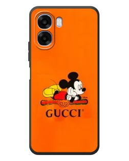 Чохол для OPPO A6x з картинкою «Міккі Маус Gucci — помаранч»