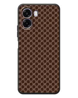 Чохол для OPPO A6x з картинкою «Gucci — шоколадна сітка»