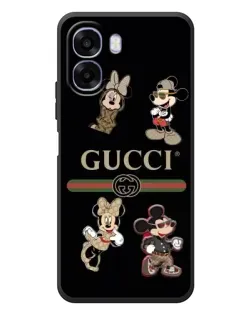 Чохол для OPPO A6x з картинкою «Gucci — герої Disney та монограма»