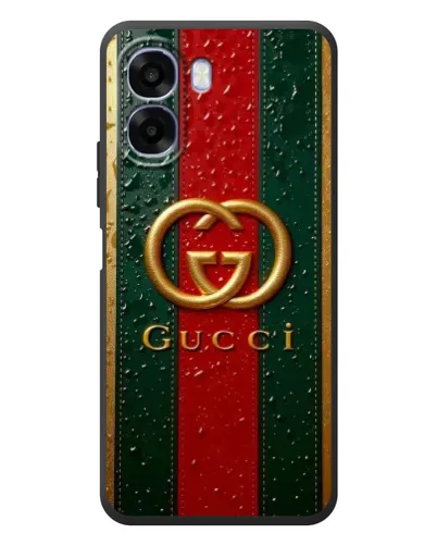 Чохол для OPPO A6x з картинкою «Gucci — фірмова смуга та золото» Чохол для OPPO A6x з картинкою «Gucci — фірмова смуга та золото»