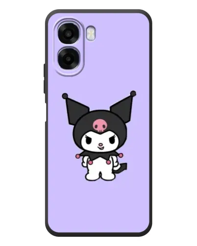 Чохол для OPPO A6x з картинкою «Kuromi — ніжний фіолетовий»