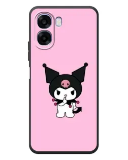 Чохол для OPPO A6x з картинкою «Kuromi — рожева ніжність»