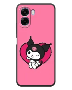 Чохол для OPPO A6x з картинкою «Kuromi — любов у серці»
