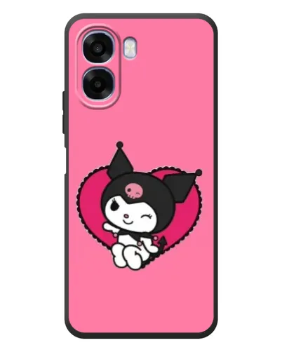 Чохол для OPPO A6x з картинкою «Kuromi — любов у серці»