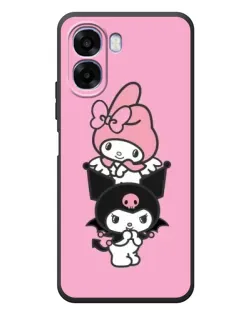 Чохол для OPPO A6x з картинкою «My Melody та Kuromi»