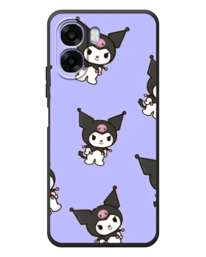 Чохол для OPPO A6x з картинкою «Паттерн з Kuromi»