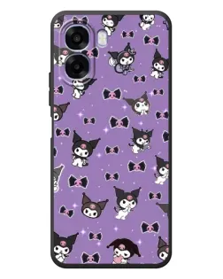 Чохол для OPPO A6x з картинкою «Kuromi — патерн»