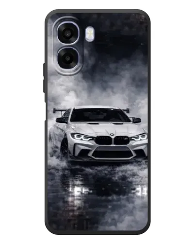 Чохол для OPPO A6x з картинкою «BMW крізь туман» Чохол для OPPO A6x з картинкою «BMW крізь туман»