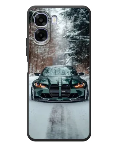 Чохол для OPPO A6x з картинкою «BMW у зимовому лісі» Чохол для OPPO A6x з картинкою «BMW у зимовому лісі»