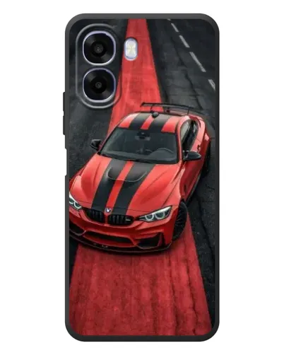 Чохол для OPPO A6x з картинкою «BMW на червоній доріжці» Чохол для OPPO A6x з картинкою «BMW на червоній доріжці»