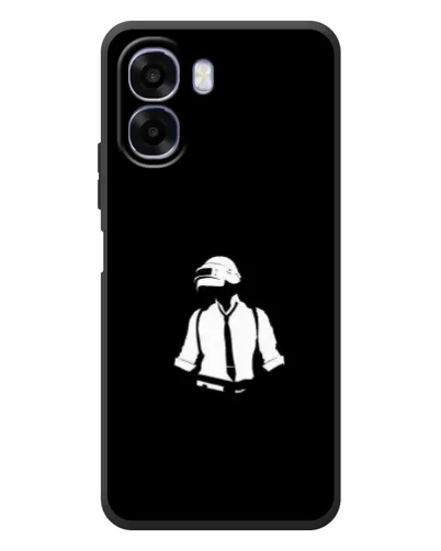Чохол для OPPO A6x з картинкою «PUBG — білий шолом» Чохол для OPPO A6x з картинкою «PUBG — білий шолом»