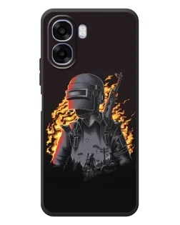 Чохол для OPPO A6x з картинкою «PUBG — вогняний силует» Чохол для OPPO A6x з картинкою «PUBG — вогняний силует»