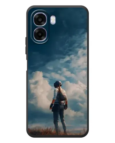 Чохол для OPPO A6x з картинкою «Герой PUBG на скелі» Чохол для OPPO A6x з картинкою «Герой PUBG на скелі»