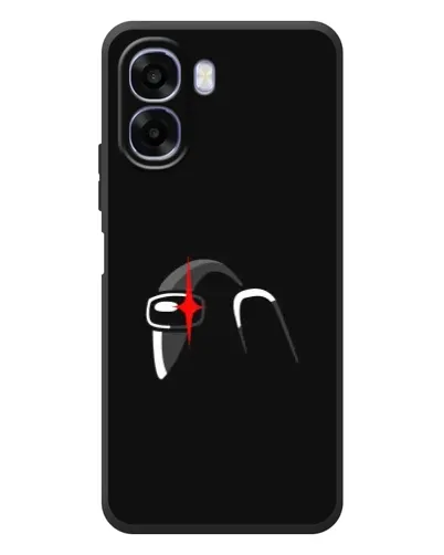 Чехол для OPPO A6x с картинкой «Among Us шлем»