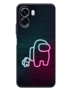 Чехол для OPPO A6x с картинкой «Among Us неон-арт» Чехол для OPPO A6x с картинкой «Among Us неон-арт»