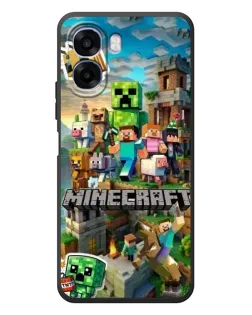 Чохол для OPPO A6x з картинкою «Замок Minecraft»