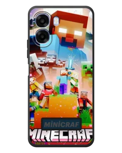 Чехол для OPPO A6x с картинкой «Minecraft герои игры»