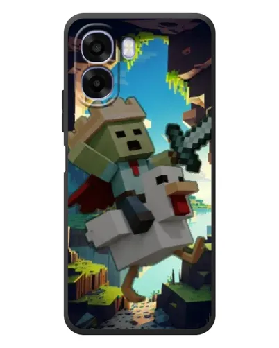 Чехол для OPPO A6x с картинкой «Стив и гусь»