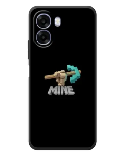 Чехол для OPPO A6x с картинкой «Алмазная кирка»
