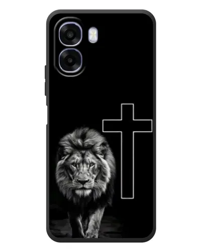 Чохол для OPPO A6x з картинкою «Лев та Хрест» Чохол для OPPO A6x з картинкою «Лев та Хрест»