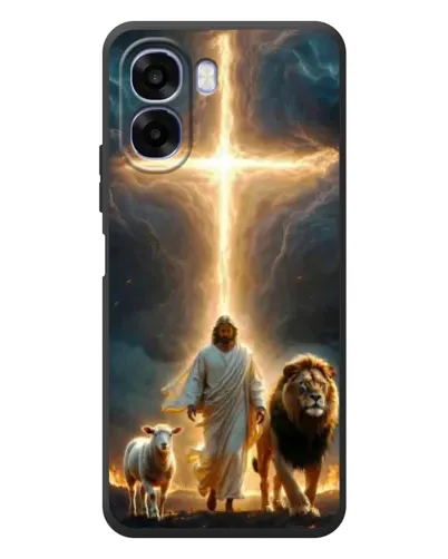 Чохол для OPPO A6x з картинкою «Лев Юди та Світло» Чохол для OPPO A6x з картинкою «Лев Юди та Світло»