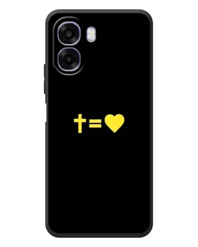Чохол для OPPO A6x з картинкою «Серце та Хрест» Чохол для OPPO A6x з картинкою «Серце та Хрест»
