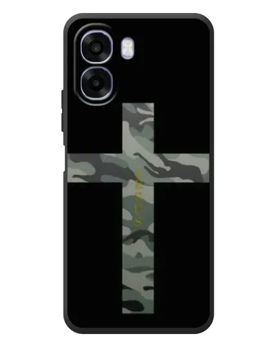 Чохол для OPPO A6x з картинкою «Мілітарі Хрест» Чохол для OPPO A6x з картинкою «Мілітарі Хрест»