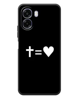 Чохол для OPPO A6x з картинкою «Хрест та Серце»