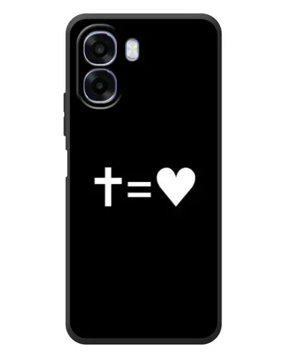 Чохол для OPPO A6x з картинкою «Хрест та Серце» Чохол для OPPO A6x з картинкою «Хрест та Серце»
