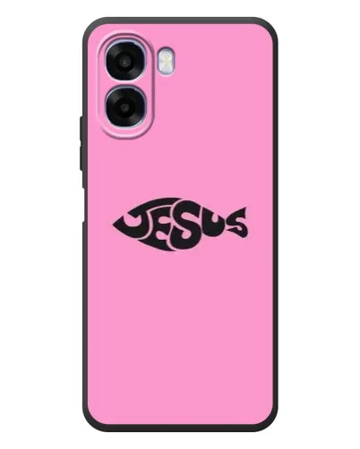 Чохол для OPPO A6x з картинкою «Рожевий символ Jesus» Чохол для OPPO A6x з картинкою «Рожевий символ Jesus»