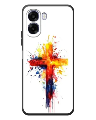 Чохол для OPPO A6x з картинкою «Акварельний хрест» Чохол для OPPO A6x з картинкою «Акварельний хрест»