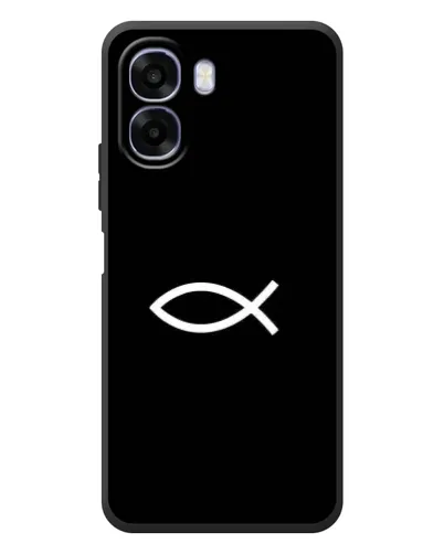 Чехол для OPPO A6x с картинкой «Символ рыбы Jesus» Чехол для OPPO A6x с картинкой «Символ рыбы Jesus»
