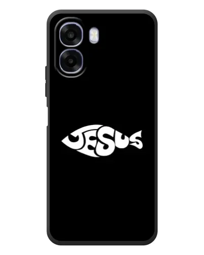 Чехол для OPPO A6x с картинкой «Рыба Jesus» Чехол для OPPO A6x с картинкой «Рыба Jesus»