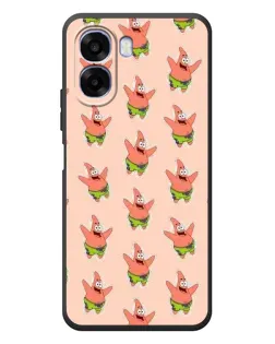Чехол для OPPO A6x с картинкой «Патрик Стар паттерн»