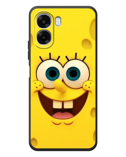Чехол для OPPO A6x с картинкой «Губка Боб улыбка»