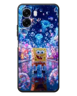Чехол для OPPO A6x с картинкой «Неоновый океан»