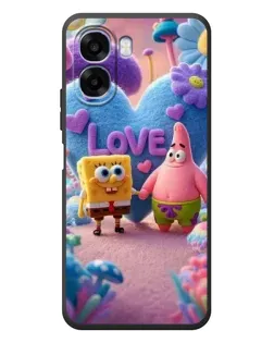 Чехол для OPPO A6x с картинкой «Губка Боб Патрик»