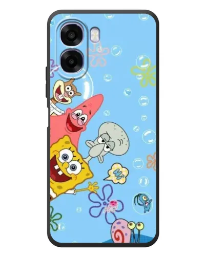 Чехол для OPPO A6x с картинкой «Веселые пузырьки»