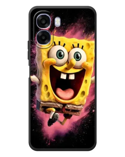 Чехол для OPPO A6x с картинкой «Взрывной Спанч Боб»