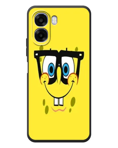 Чехол для OPPO A6x с картинкой «Минималистичный Спанч Боб» Чехол для OPPO A6x с картинкой «Минималистичный Спанч Боб»