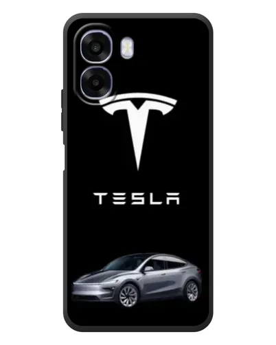 Чохол для OPPO A6x з картинкою «Tesla Model Y»
