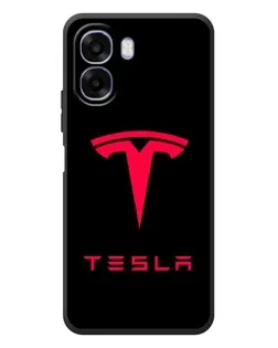 Чохол для OPPO A6x з картинкою «Tesla Red Logo»
