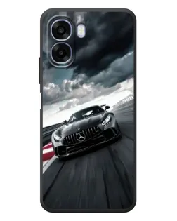 Чехол для OPPO A6x с картинкой «Гоночный Mercedes AMG»