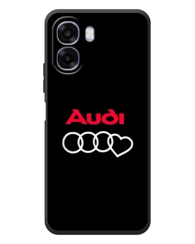 Чохол для OPPO A6x з картинкою «Логотип Audi Heart»