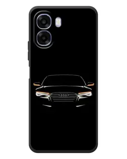 Чохол для OPPO A6x з картинкою «Audi — нічний контур»