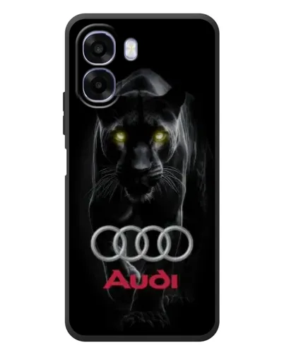 Чохол для OPPO A6x з картинкою «Пантера та Audi»