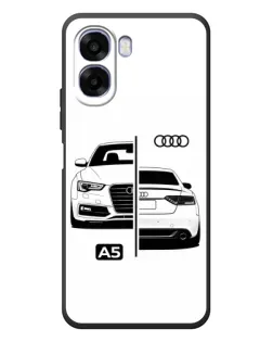 Чохол для OPPO A6x з картинкою «Audi — контрастний дизайн»