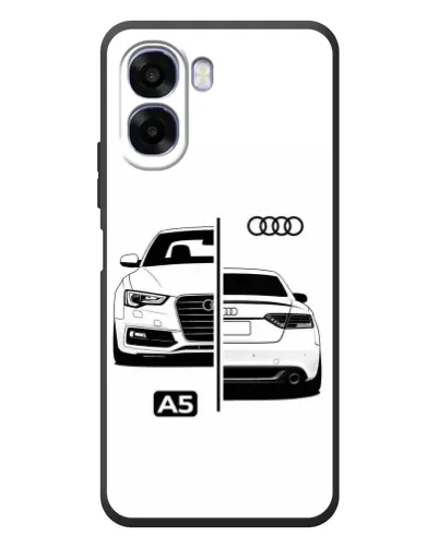 Чохол для OPPO A6x з картинкою «Audi — контрастний дизайн»