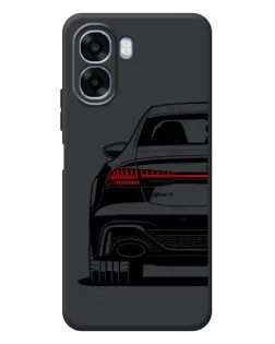 Чохол для OPPO A6x з картинкою «Задня частина Audi — арт»